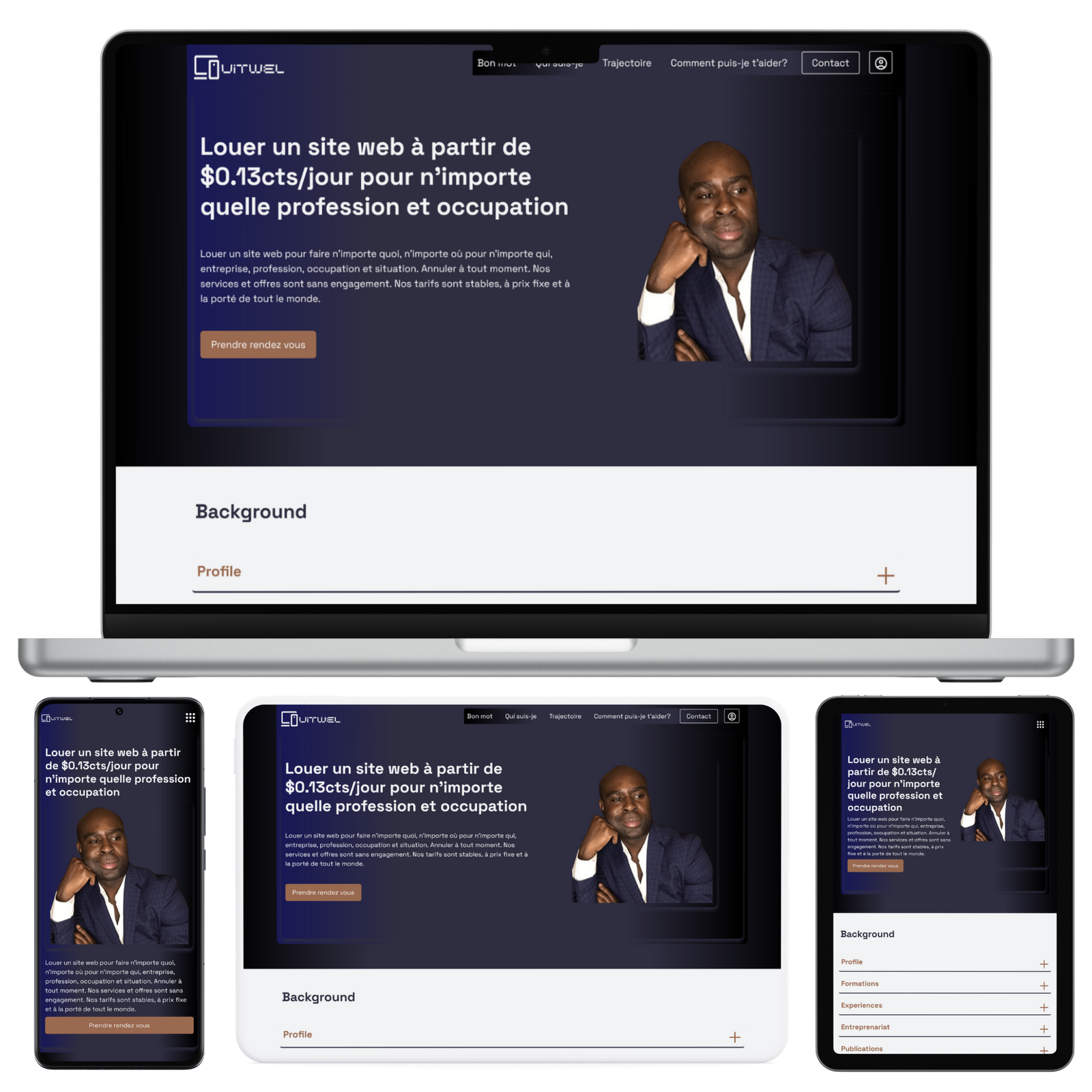créer un site internet professionnel VITWEL