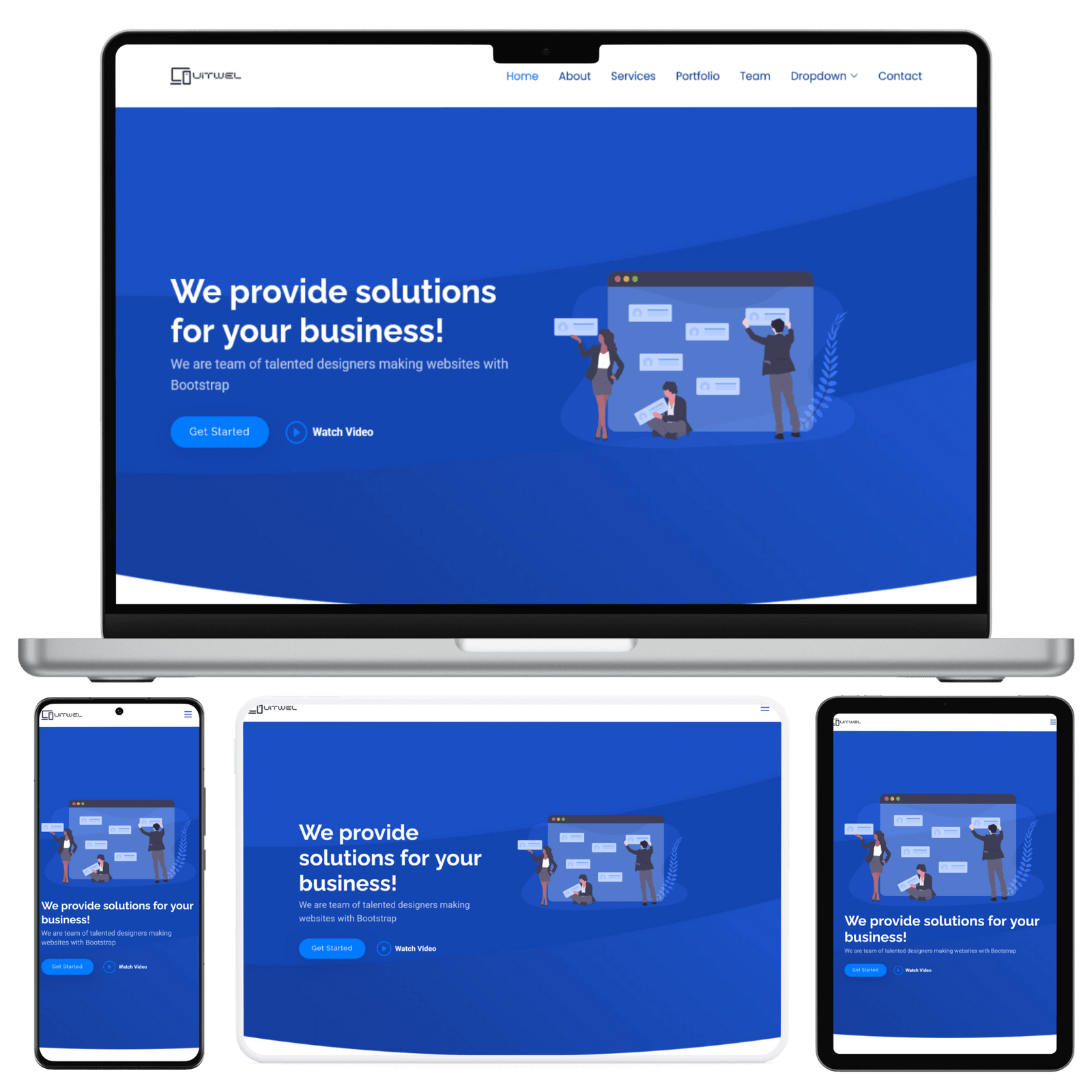 créer un site internet professionnel VITWEL