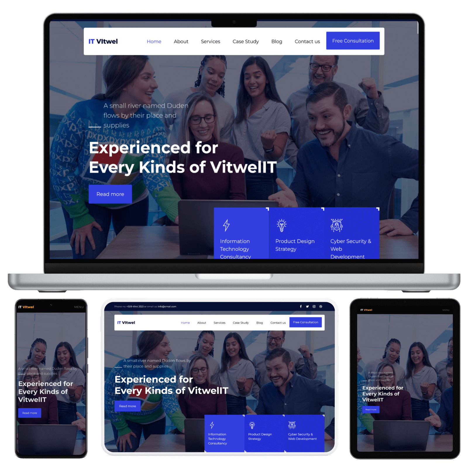 créer un site internet professionnel VITWEL