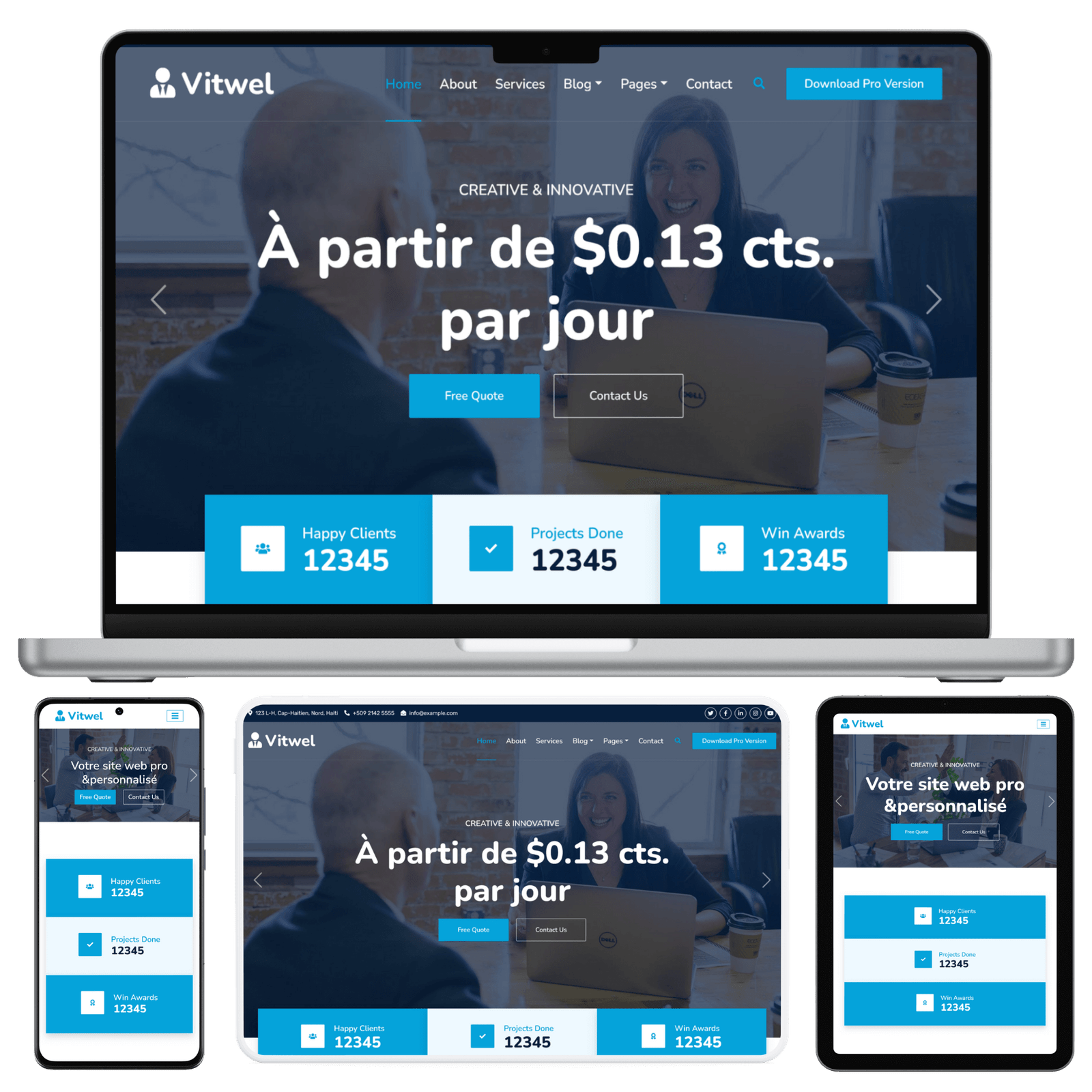 Louer un site internet VITWEL