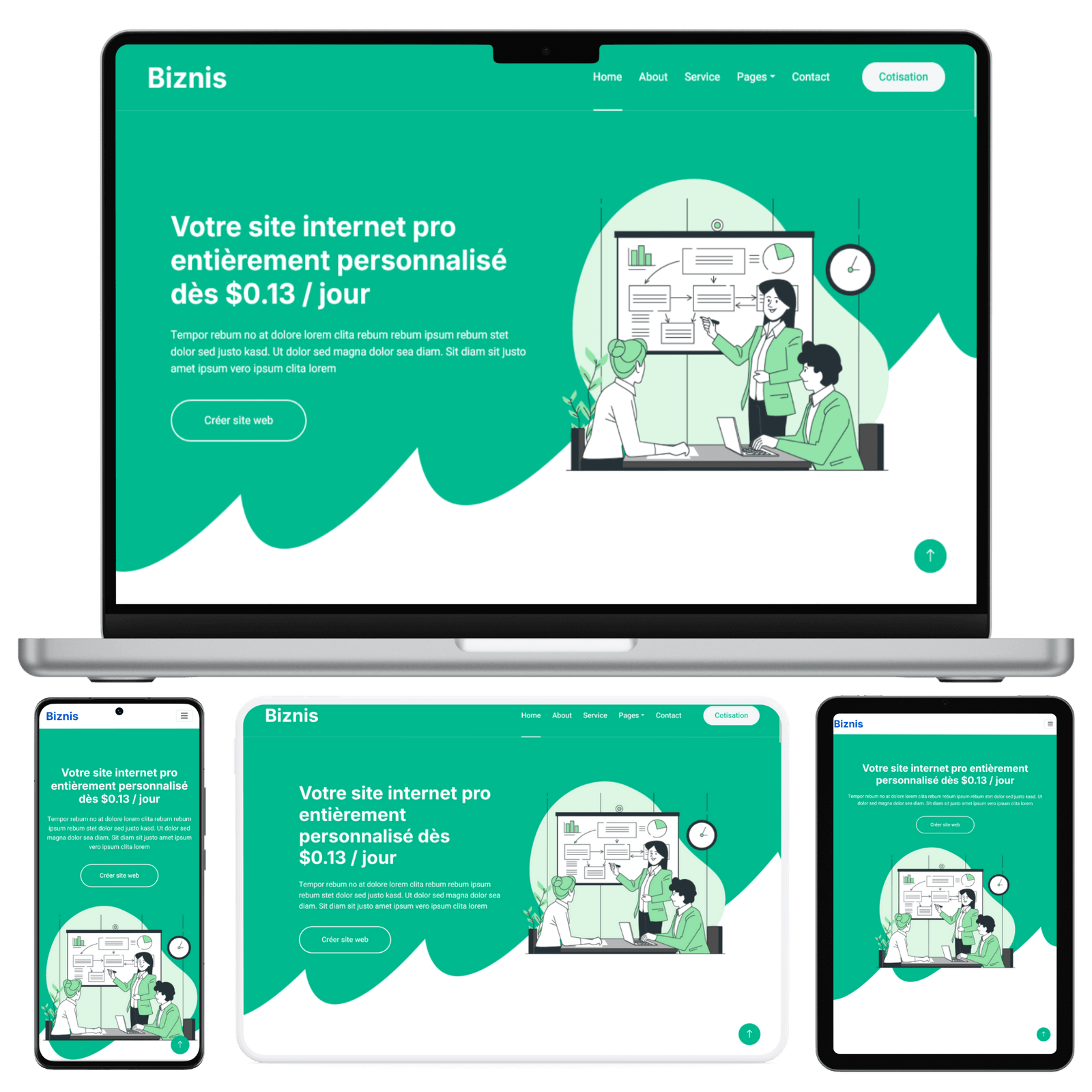 Louer un site internet VITWEL