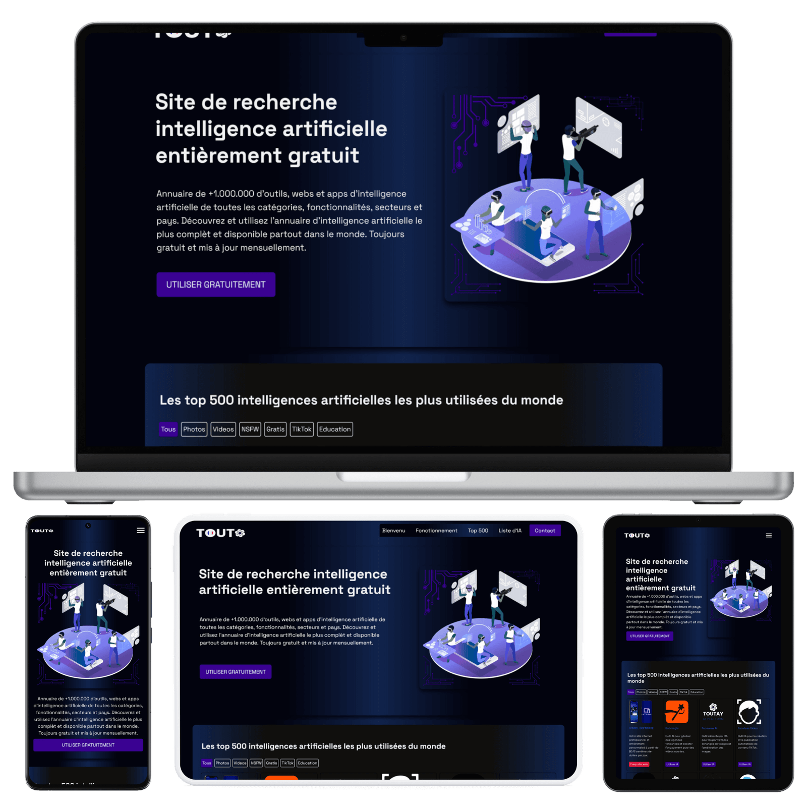 Louer un site internet VITWEL