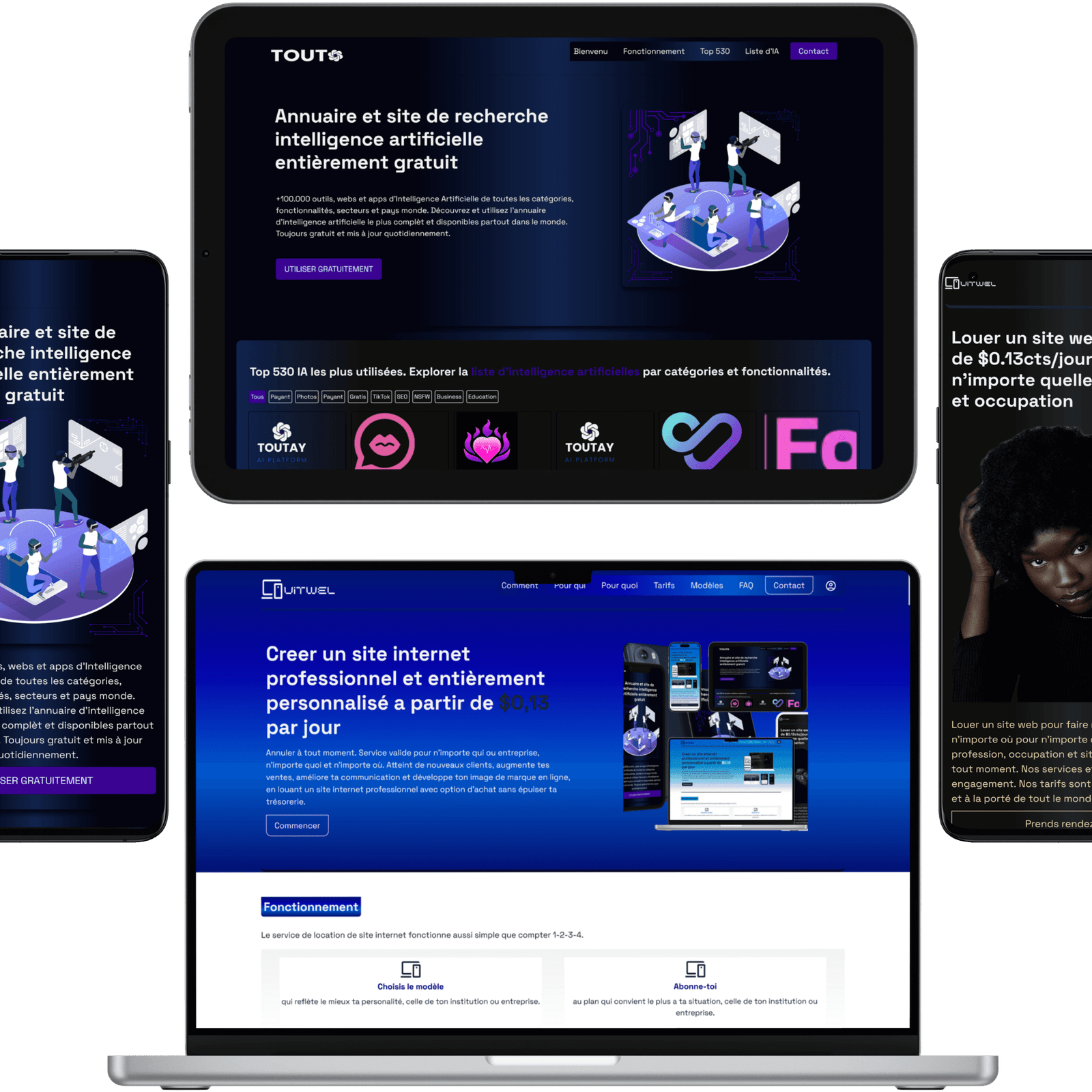 Alquiler de página web Vitwel_vitwel